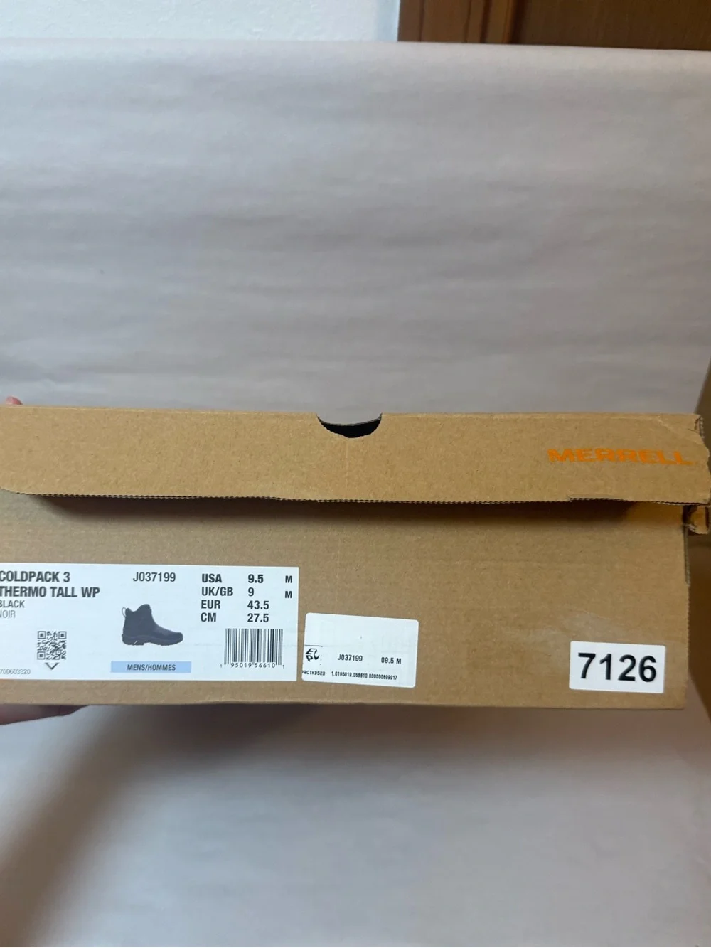 Merrell COLDPACK 3 THERMO TALL WP Boots